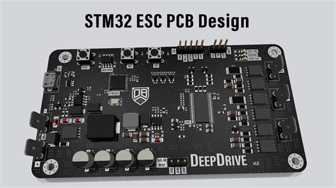 STM32 ESC PCB Design (FOC ESC For BLDC Motors).